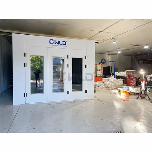 Αυστραλιανή Standard Downdraft Spray Booth Χωρίς Υπόγειο Εγκατεστημένο στο Σί...