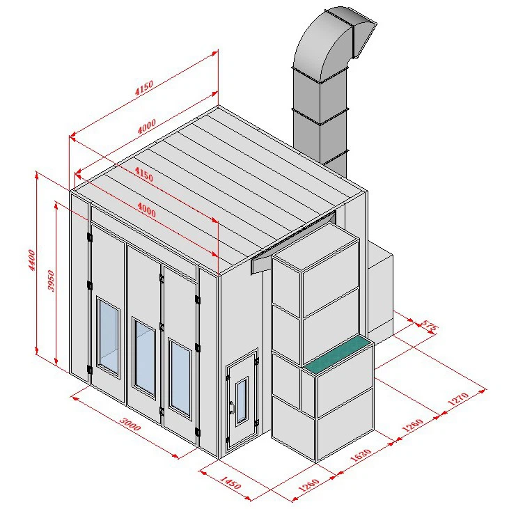 water curtain spray booth Kuwait 2 water curtain spray booth Kuwait 2